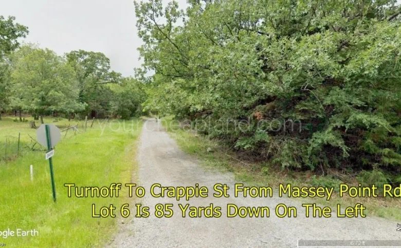 Massey Point - Eufaula Lake - Unit 1, Block 6, Lot 6 in Pittsburg County, OK