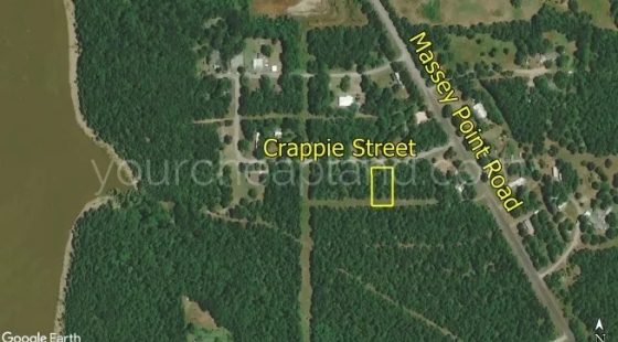 Massey Point - Eufaula Lake - Unit 1, Block 6, Lot 6 in Pittsburg County, OK
