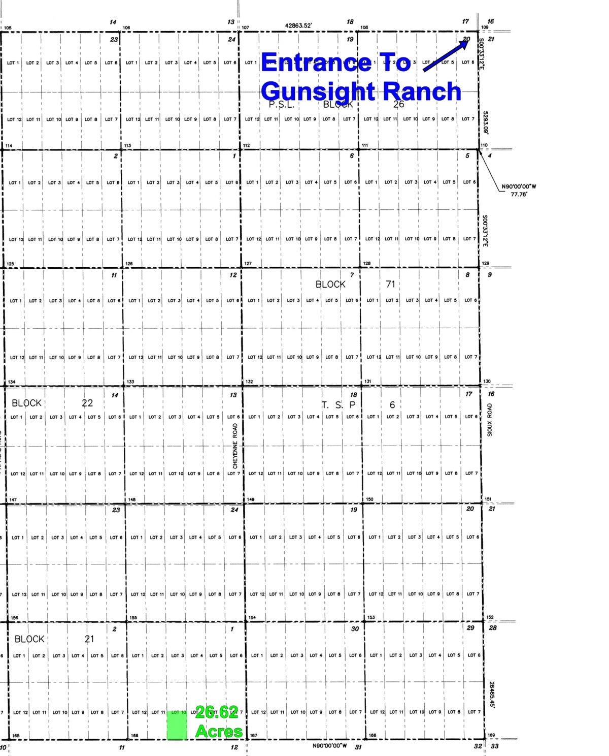 Decorative background for Gunsight Ranch - Block 21 Section 1 South Half Of Lot 10 image 7