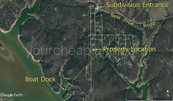 Decorative background for Frontier Shores - Keystone Lake - Lot 431 image 5