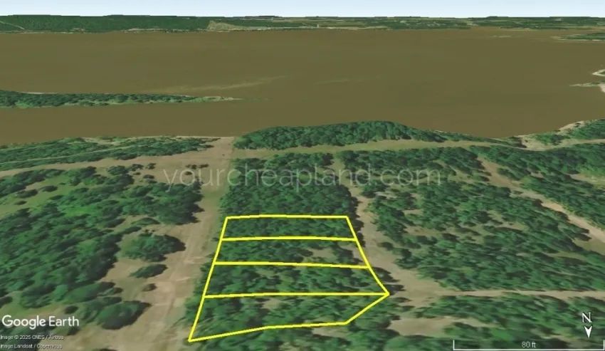 Massey Point - Eufaula Lake - Unit 6, Block 77, Lots 7,8,9,10 in Pittsburg County, OK