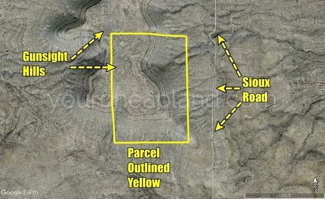 Gunsight Ranch - Block 71, Section 17 Tract 7 North Half - Main image