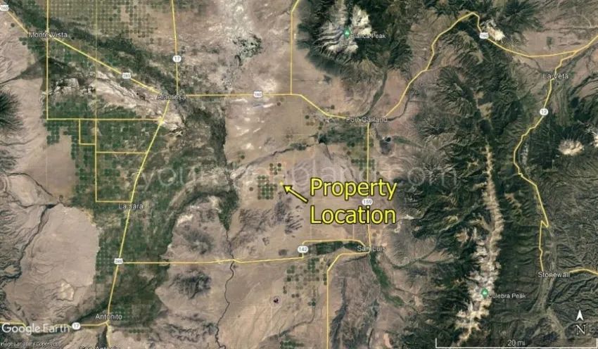 Mt. Blanca Valley Ranches - Unit 9 Block 2 Lot 1 in Costilla County, CO