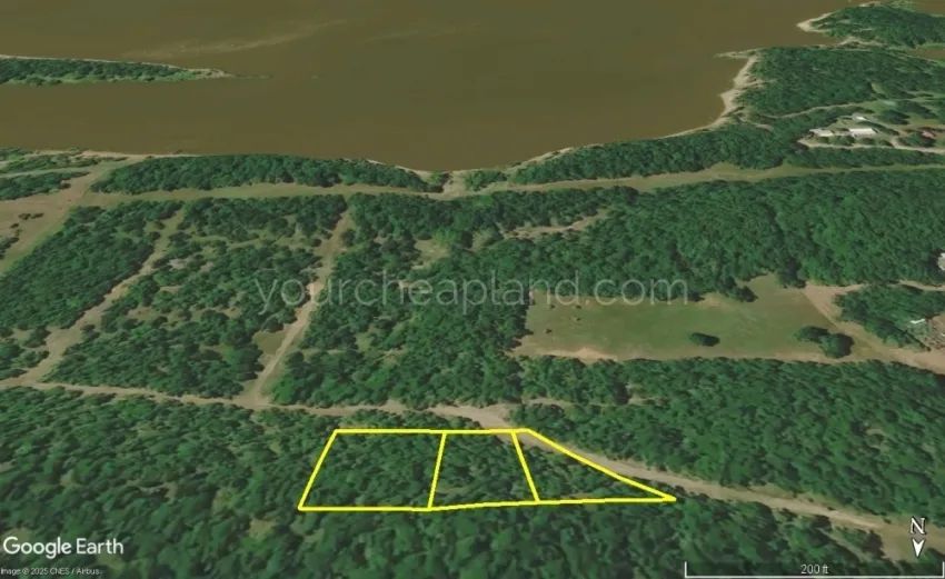 Massey Point - Eufaula Lake - Unit 6, Block 84, Lots 10,11,12 in Pittsburg County, OK