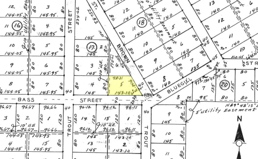 Massey Point - Eufaula Lake - Unit 2, Block 17, Lot 5 in Pittsburg County, OK