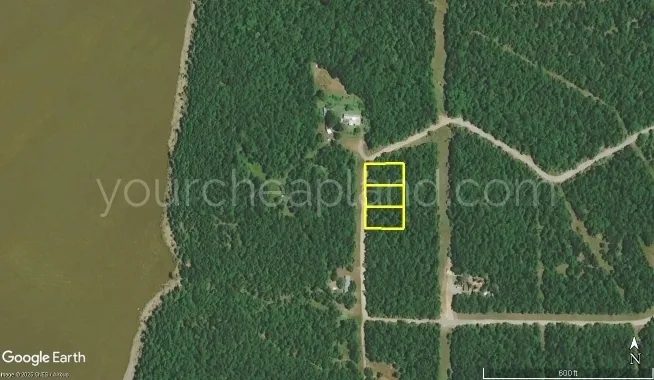 Massey Point - Eufaula Lake - Unit 2, Block 15, Lots 13,14,15 in Pittsburg County, OK