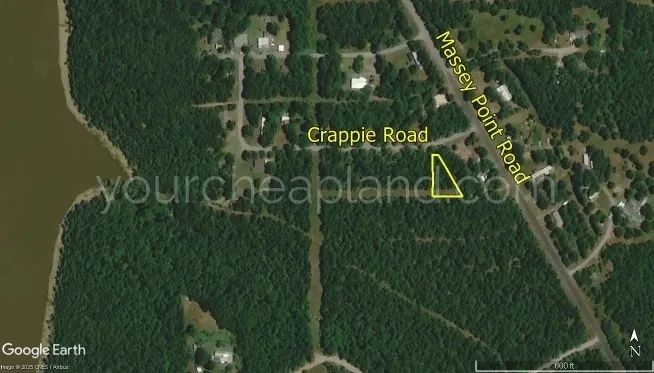 Massey Point - Eufaula Lake - Unit 1, Block 6, Lot 4 in Pittsburg County, OK
