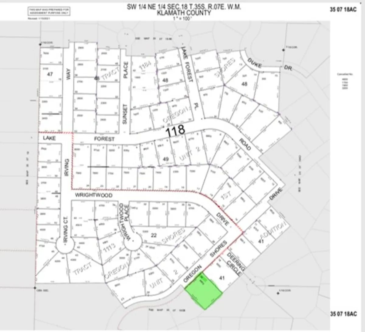 0.46 Acres – Buildable Land with Potential Lake Views & Community Water in Chiloquin, OR! in Klamath County, OR