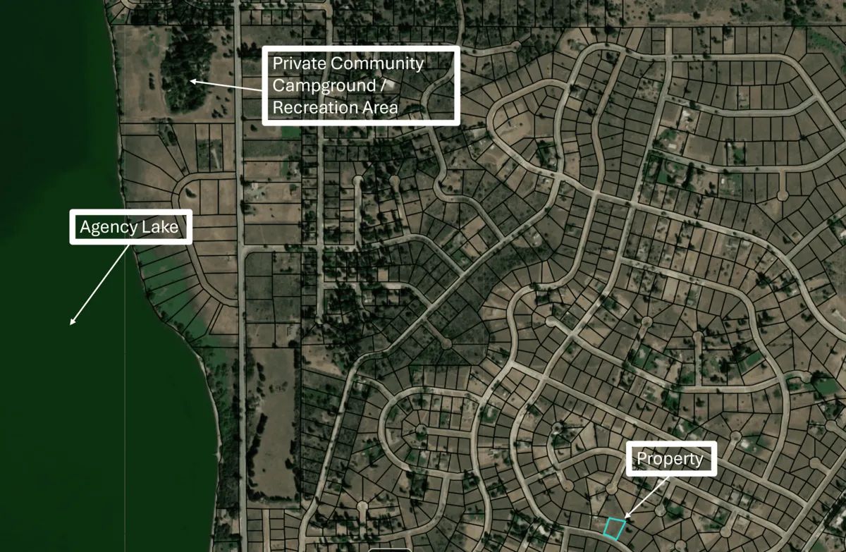 Decorative background for Buildable .42 Acre Lot with Community Lake Access – Chiloquin, Oregon image 9