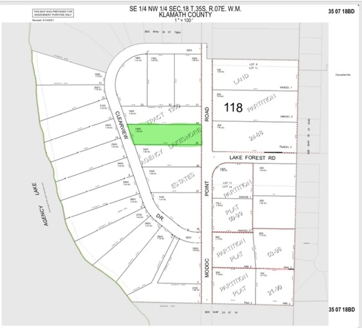 1-Acre Residential Lot in Gated Community with Power, Lake Views & Private Lake Access – Chiloquin, OR in Klamath County, OR
