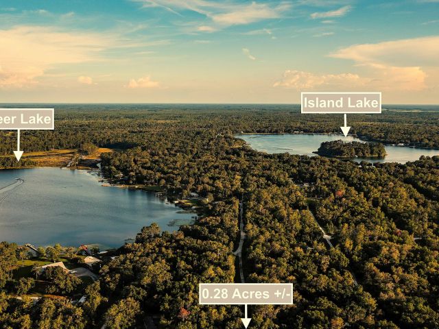 0.28 Acres Land (Near 2 Lakes) For Sale In Fort McCoy in Marion County, FL