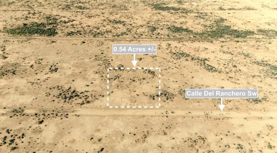 0.54 Acres Land For Sale In Deming NM in Luna County, NM