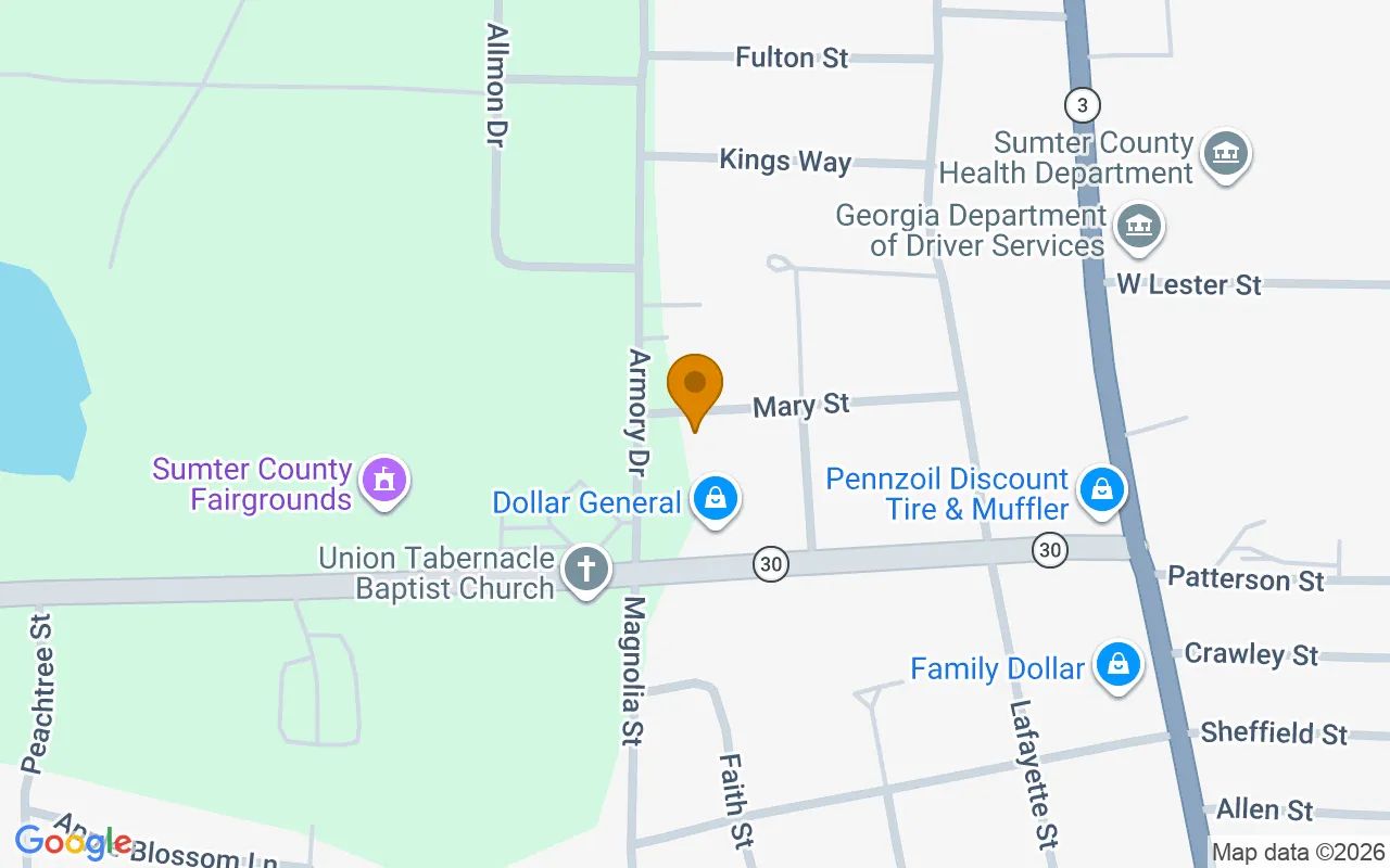 1.5 Acres in Americus - Sumter County, GA in Sumter County, GA