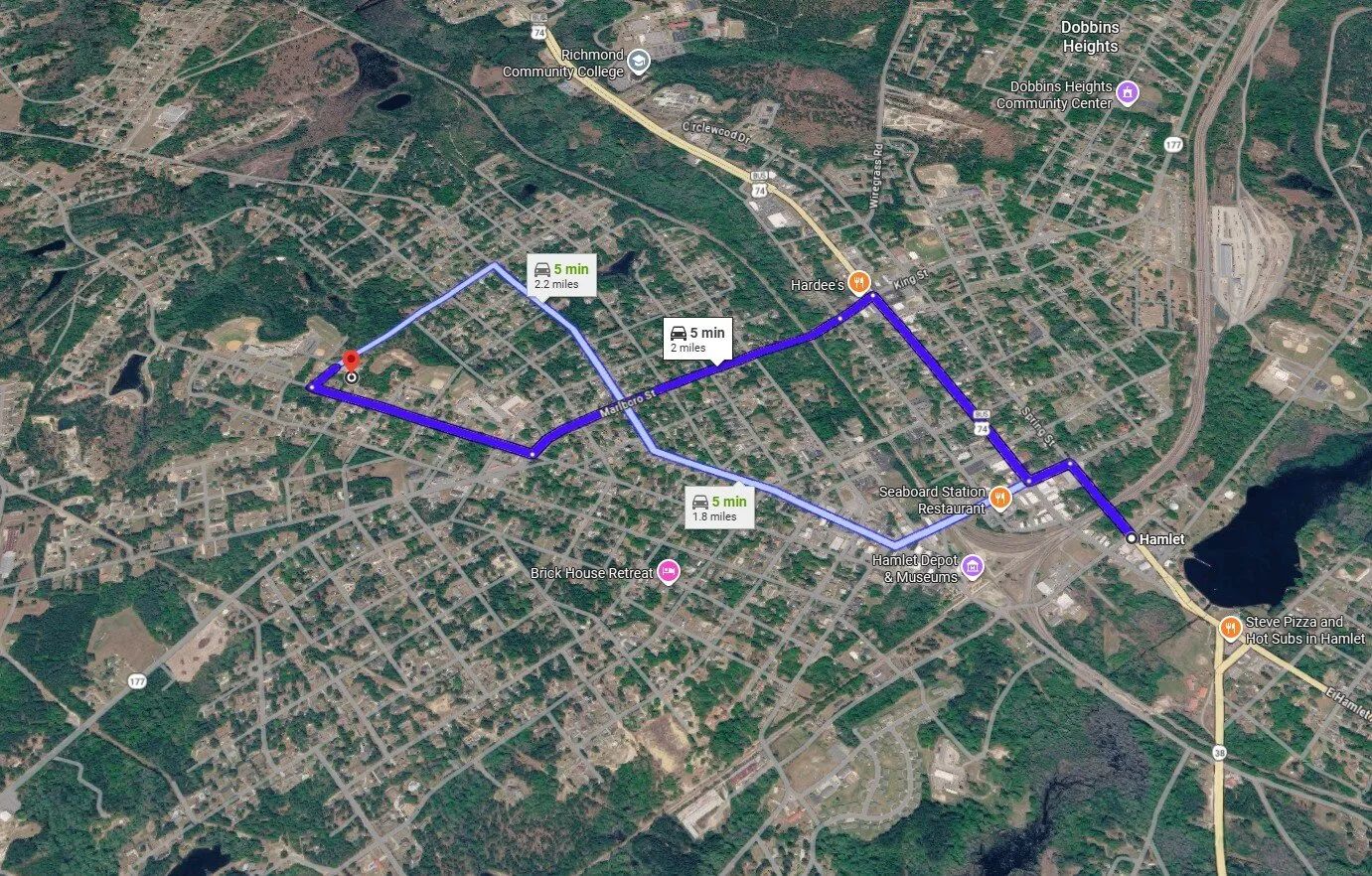 0.17-Acre Residential Lot in Fairview Heights – Hamlet, Richmond County, NC