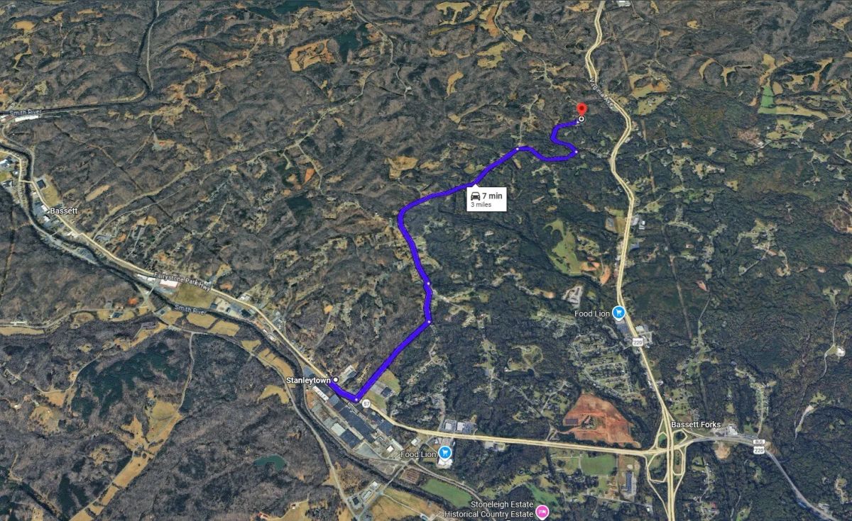 0.79-Acre Wooded Homesite Lot with Power on State-Maintained Jessteen Lane – Bassett, Henry County, VA - Main image
