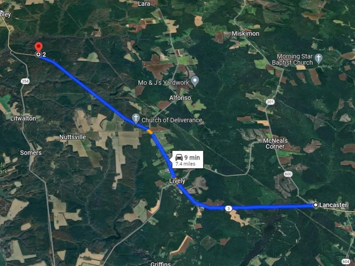 2.217 Acres with Owner Financing and $2,990 down in Lancaster County Virginia! in Lancaster County, VA