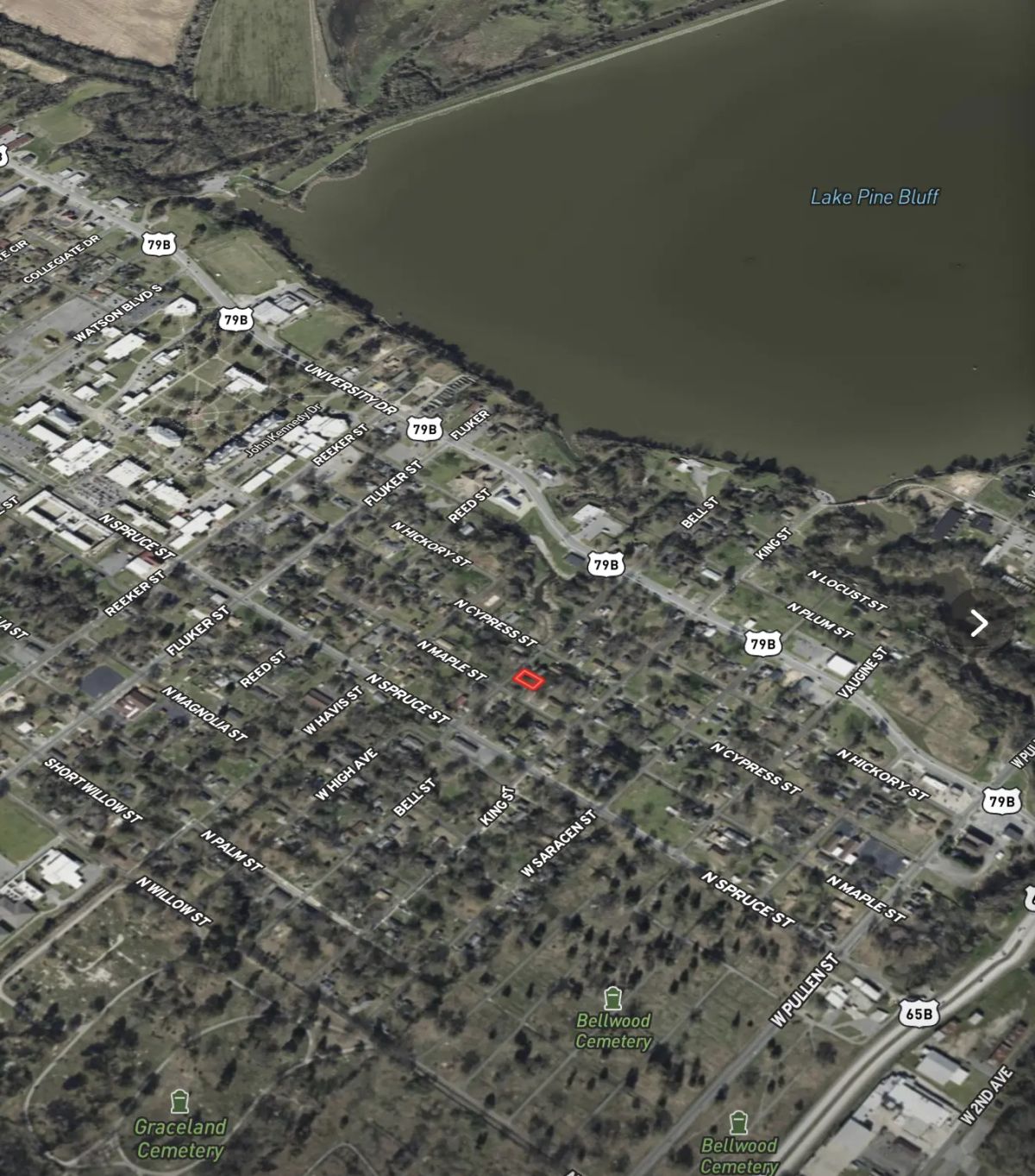 Bell Street Pine Bluff Lot | 0.13 Acre | Pine Bluff, Arkansas - Image 2