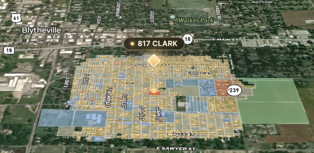 Decorative background for 817 Clark Street | 0.24 Acre Vacant Residential Lot image 6