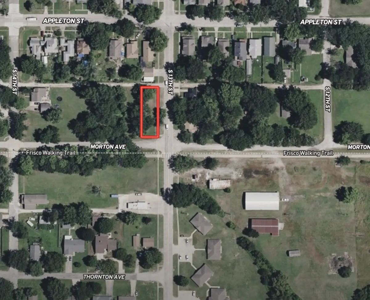 1301 Morton Avenue Parsons Homesite | 0.17 Acre | R-1 Corner Lot - Image 2