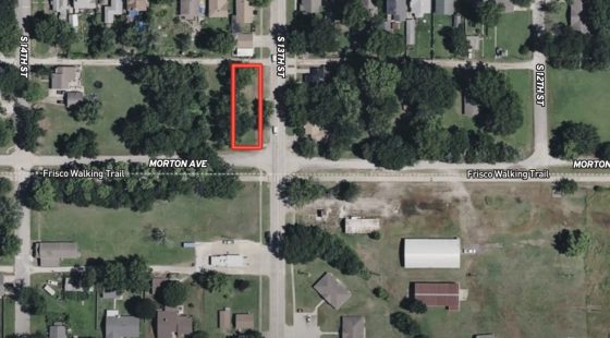 1301 Morton Avenue Parsons Homesite | 0.17 Acre | R-1 Corner Lot in Labette County, KS