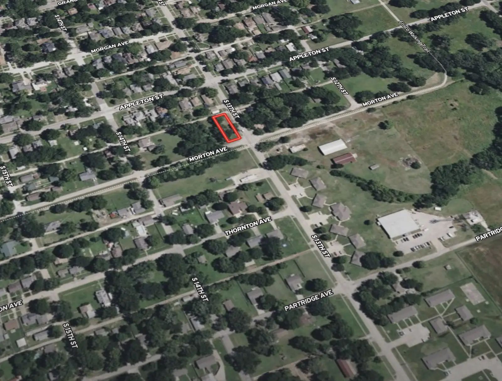 1301 Morton Avenue Parsons Homesite | 0.17 Acre | R-1 Corner Lot in Labette County, KS