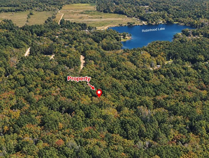 Decorative background for Peaceful Wooded 0.33-Acre Lot image 9