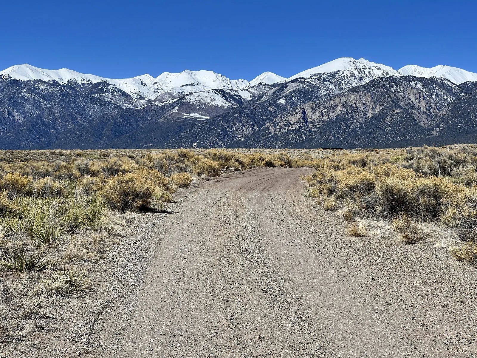 High Desert Plains Oasis in Saguache County, CO