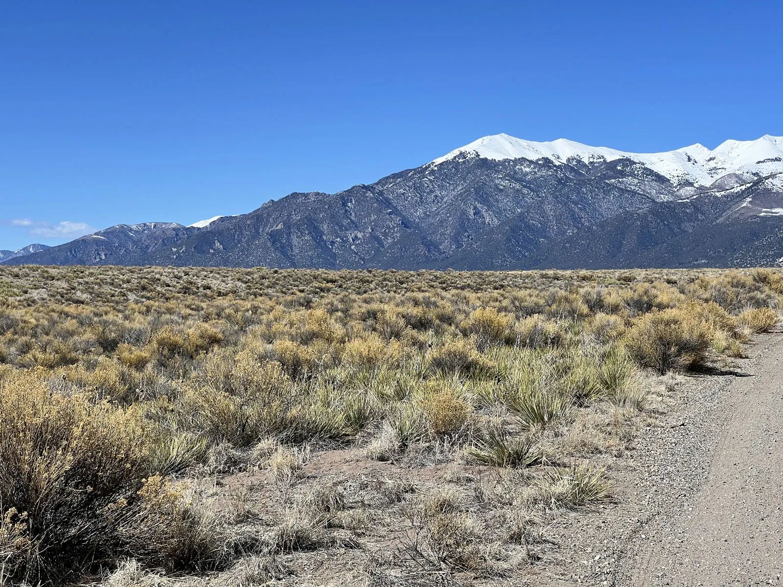 High Desert Plains Oasis in Saguache County, CO