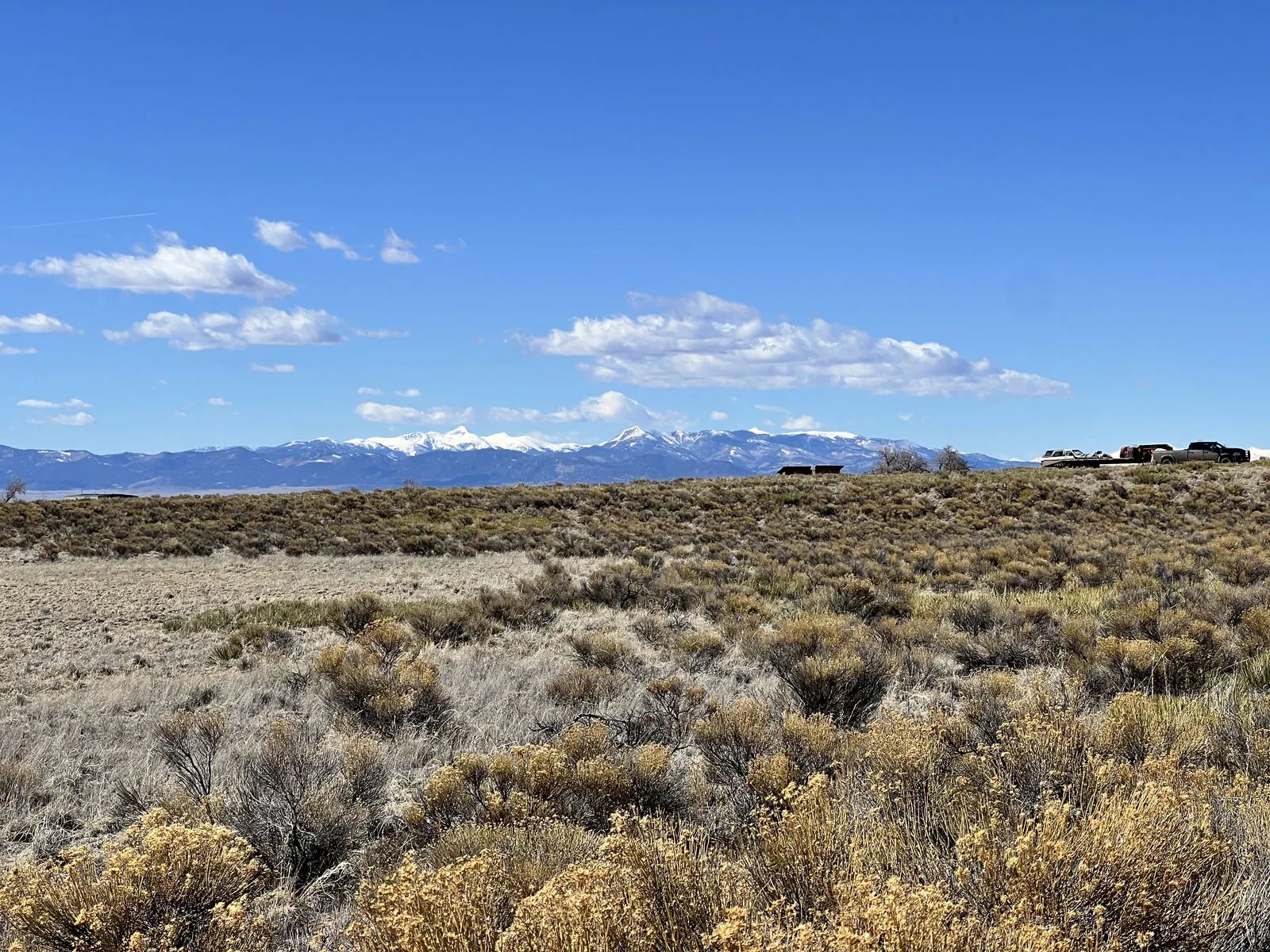 High Desert Plains Oasis in Saguache County, CO