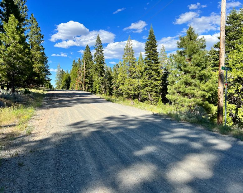 County Maintained Road with Power in Modoc County, CA