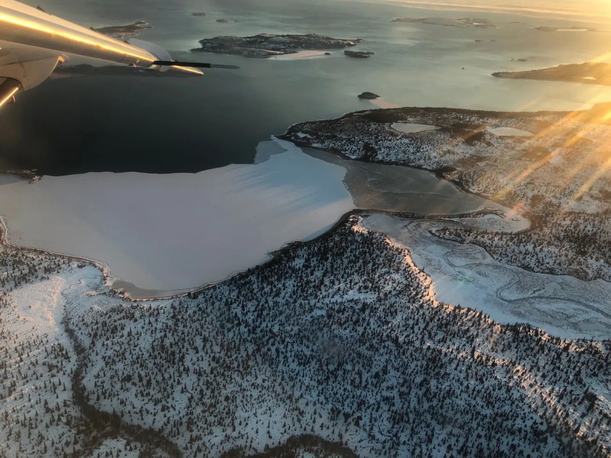 Decorative background for Over 850 Feet of Lake Frontage on Largest Lake in Alaska image 13