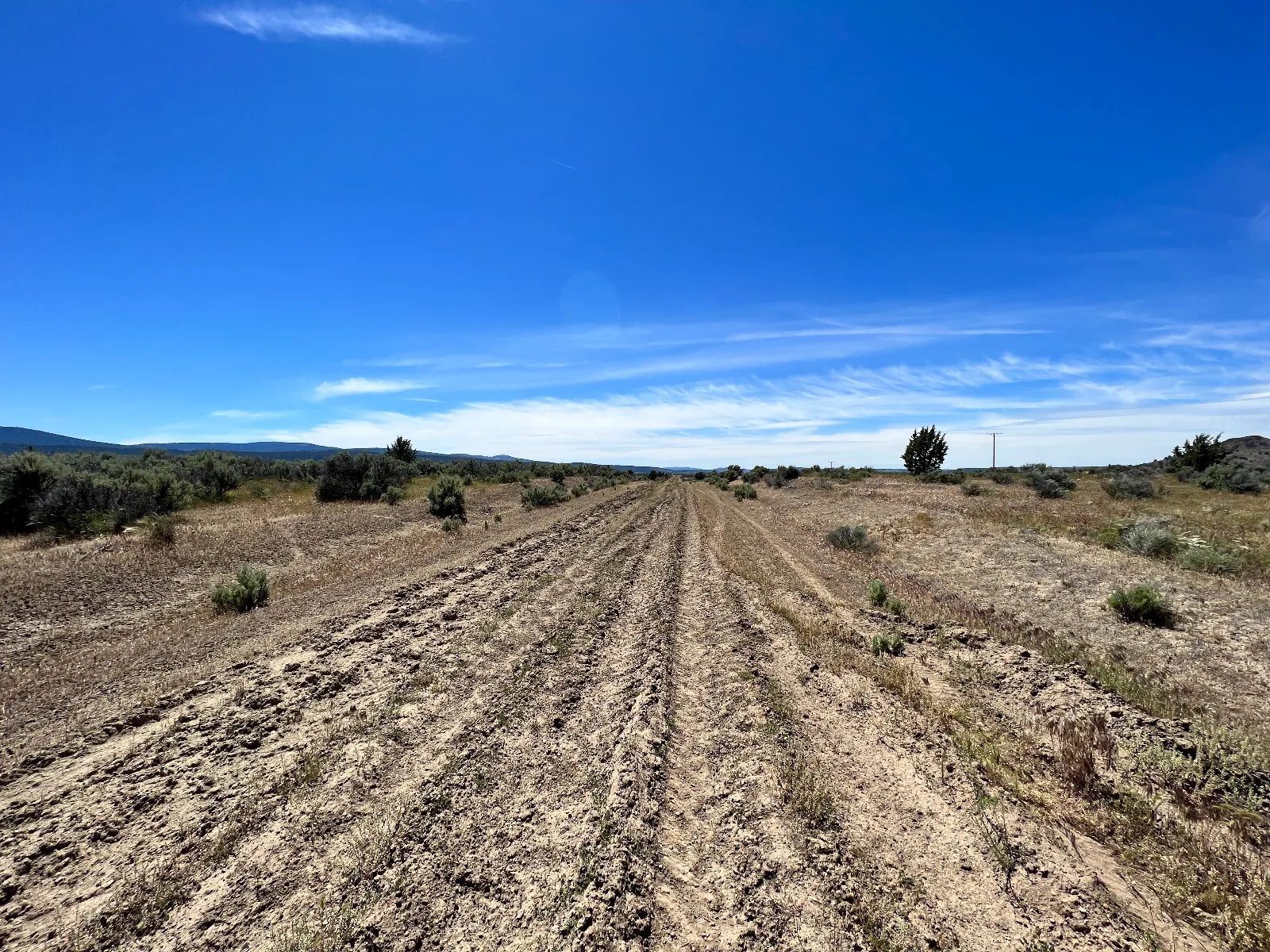 Power at the Street, Dual Frontage in Modoc County, CA