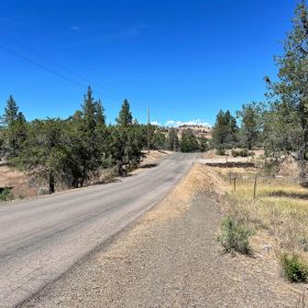 Paved Road, Level Property with Scattered Trees in Siskiyou County, CA