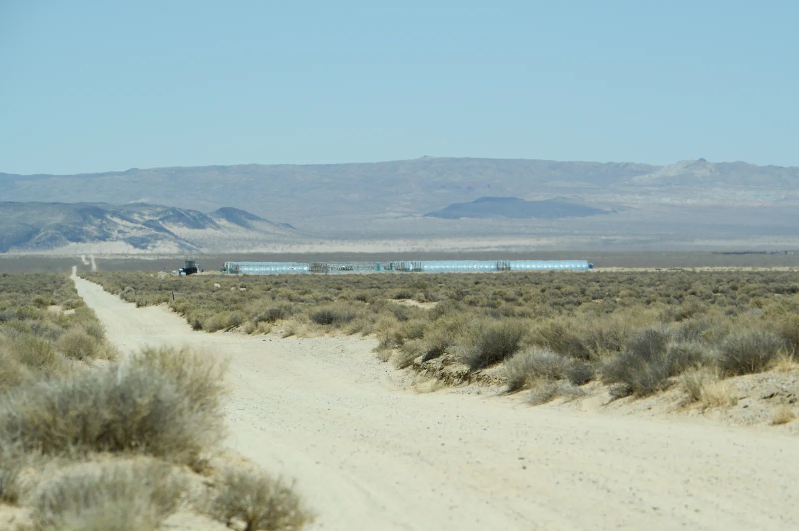 Near Barstow CA in San Bernardino County, CA