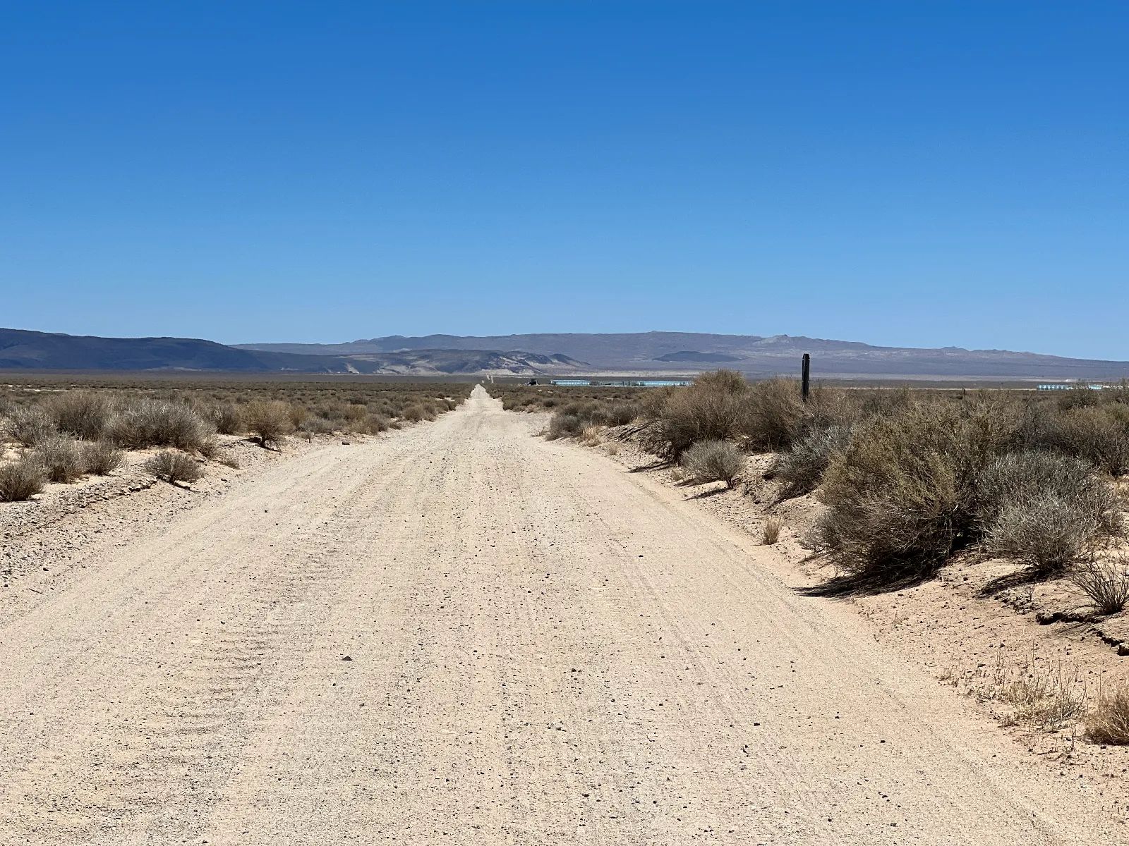 Near Barstow CA in San Bernardino County, CA