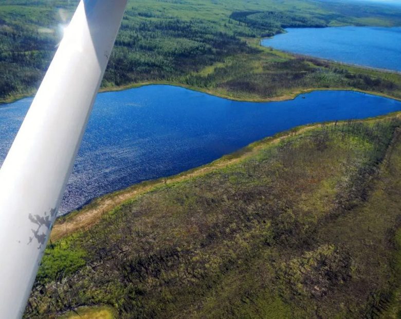 Alaskan Lakefront on Chapple Lake in Fairbanks North Star County, AK