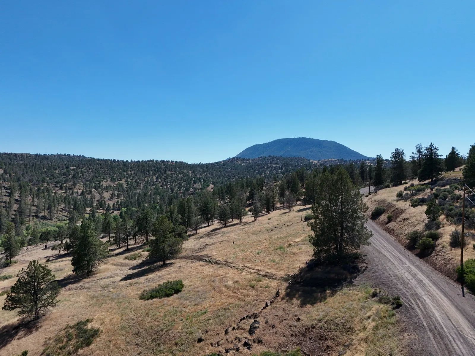 Elevated View Property with Gravel Road Access in Siskiyou County, CA