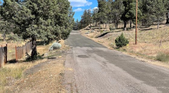 Paved Road Access with Power at the Street in Siskiyou County, CA