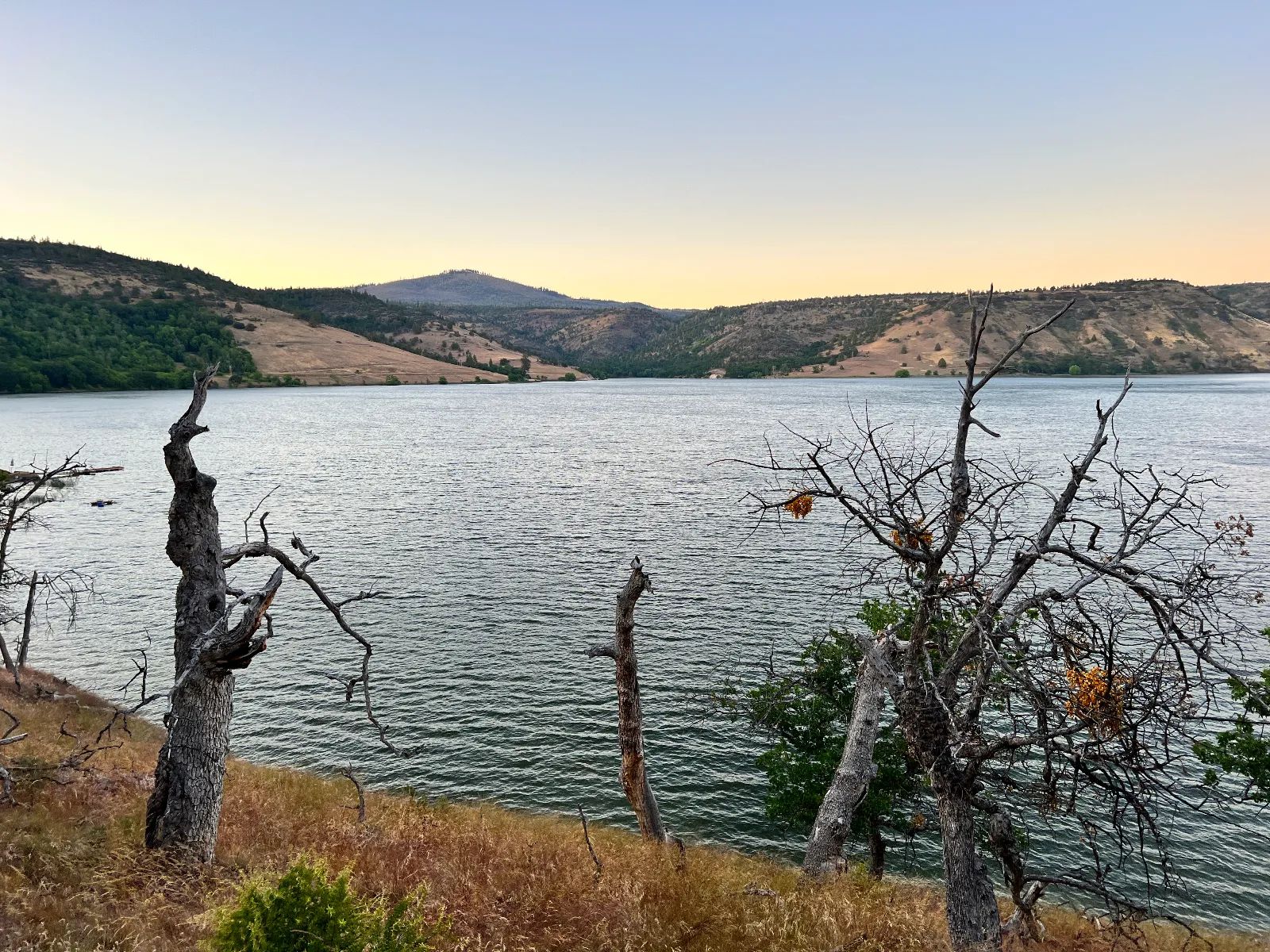 Klamath River Waterfront in Siskiyou County, CA