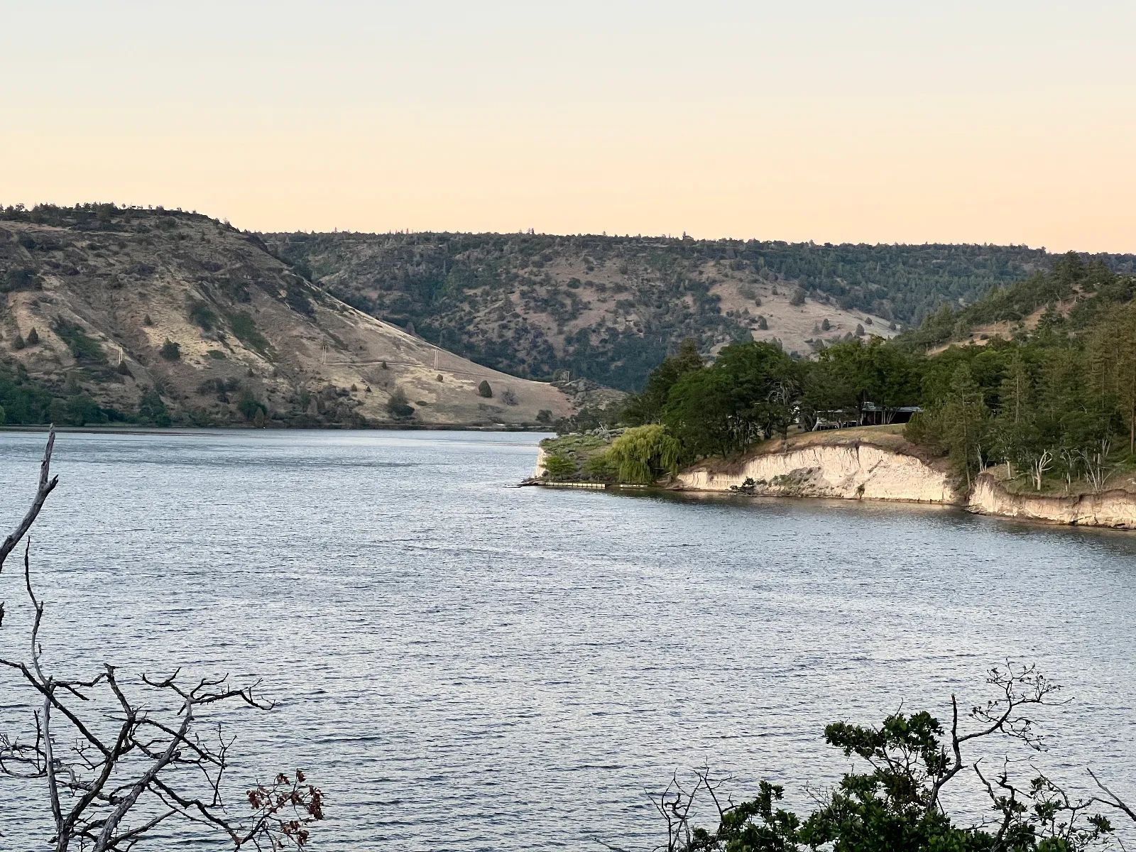 Klamath River Waterfront in Siskiyou County, CA