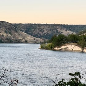 Klamath River Waterfront in Siskiyou County, CA
