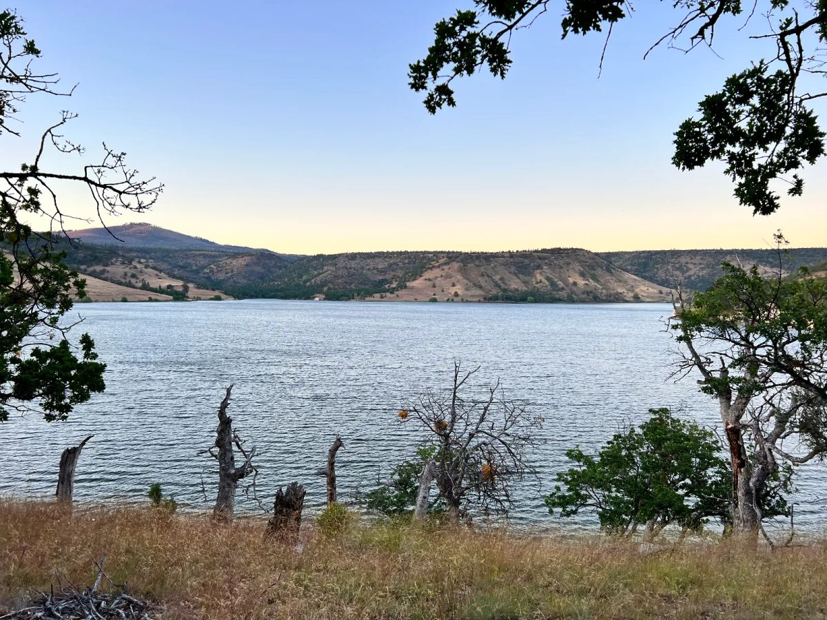 Decorative background for Klamath River Waterfront image 9
