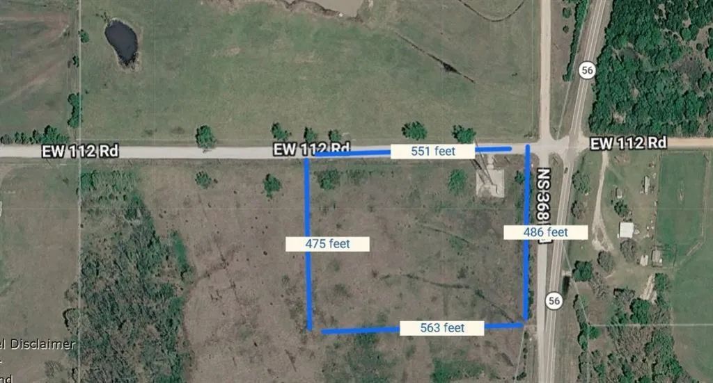 6.14 Acres at NS 368 & EW 112 Rd with Cell Tower Lease - Okemah, OK in Seminole County, OK
