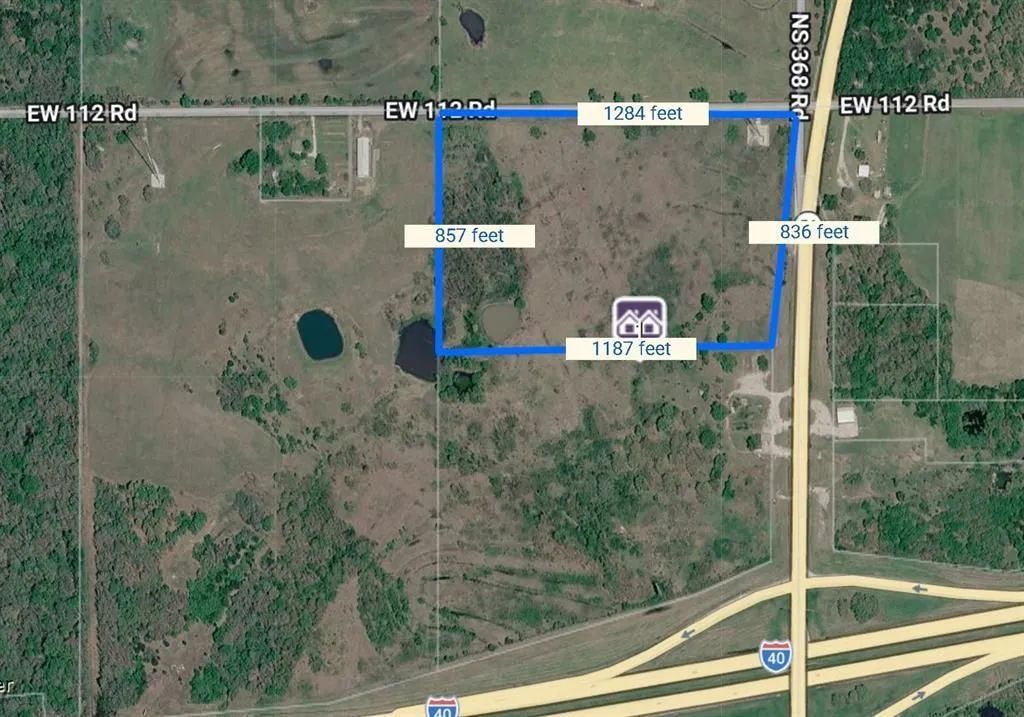 24 Acres Near I-40 Exit 212 with Cell Tower Lease - Okemah, OK - Image 2