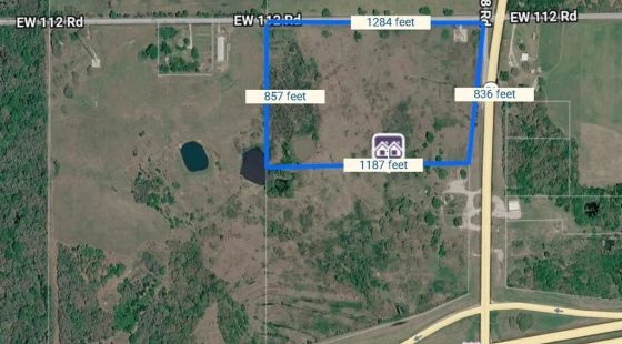 24 Acres Near I-40 Exit 212 with Cell Tower Lease - Okemah, OK in Seminole County, OK