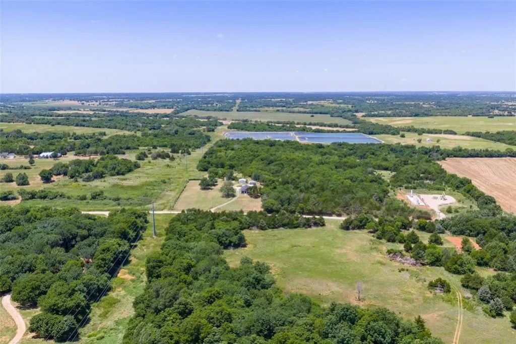 46.75 Acres in Washington, OK - Pasture, Trees & Pond in McClain County, OK