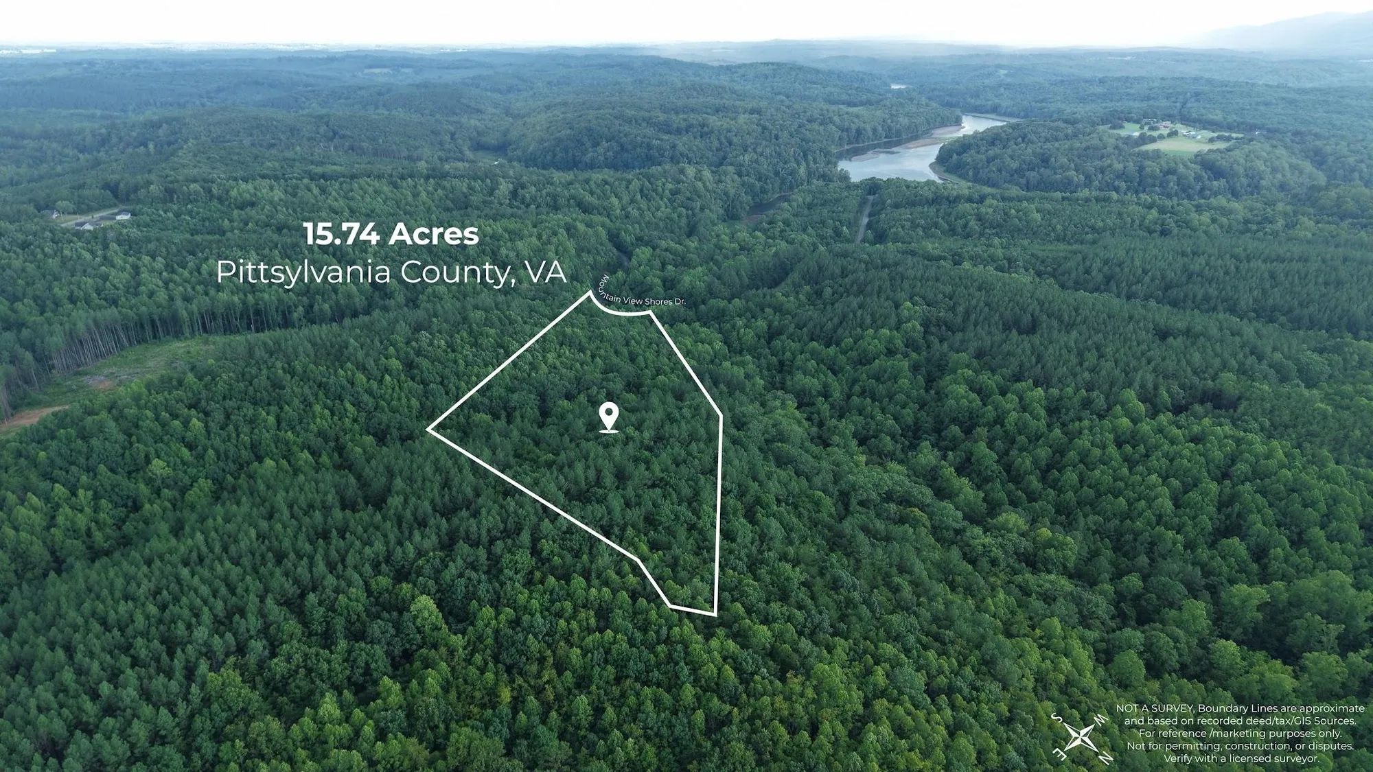 A Private Woodland Retreat Near Leesville Lake in Pittsylvania County, VA