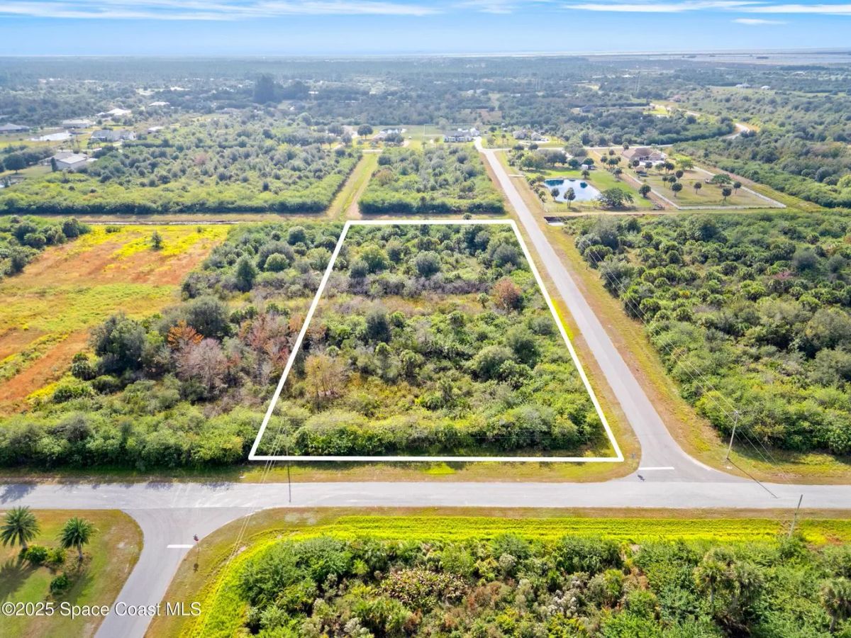 2+ Acre Corner Lot in Palm Bay, FL - Main image