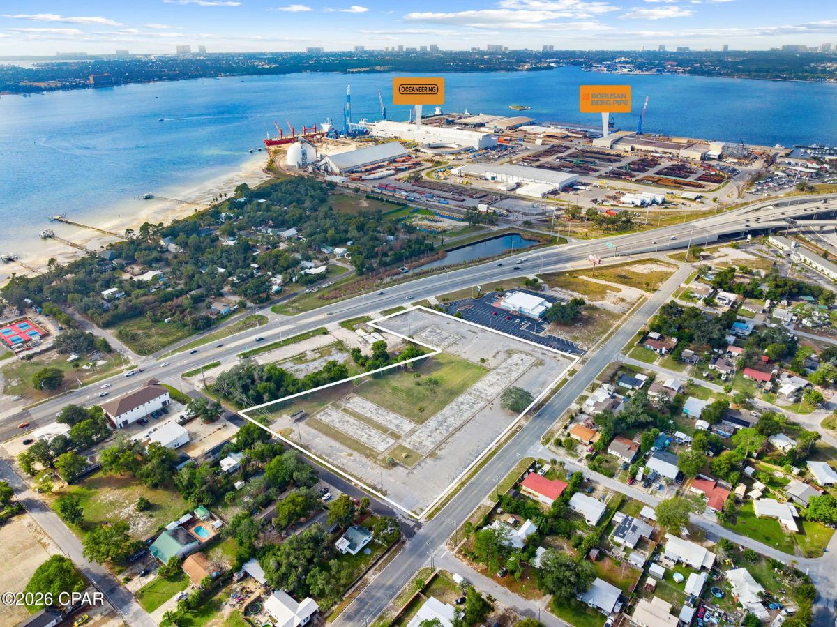 Decorative background for 4.77 Vacant Commercial Acres in Panama City, FL image 13