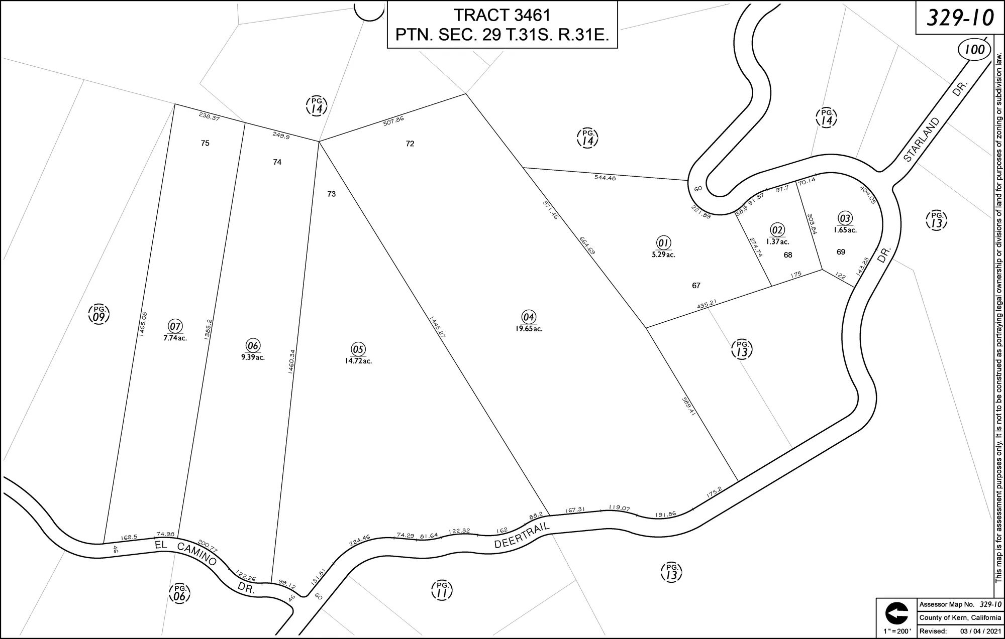 9+ Acres for sale in Tehachapi in Kern County, CA